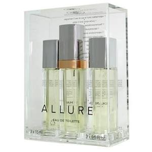 chanel allure edt 3x15ml